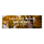 Maple Trees Reunion Save the Date business cards