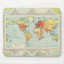 Mapping of the world mousepads
