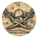 Mapsrule.com Pirate Sticker