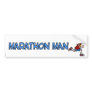 marathon man bumper sticker