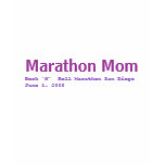 Marathon Mum Rock 'N'  Roll Marath... - Customised t-shirts