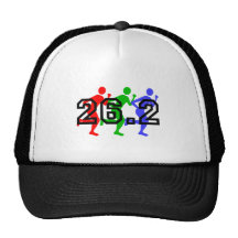 Marathon runners hats