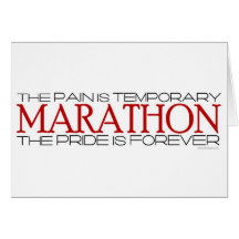 Marathon - The Pride is Forever – Best Of Luck Card
