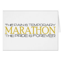 Marathon - The Pride is Forever – Congratulations Greeting Card