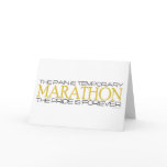 Marathon - The Pride is Forever – Good Luck cards