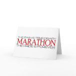 Marathon - The Pride is Forever – Good Luck cards