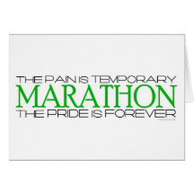 Marathon - The Pride is Forever – Good Luck Greeting Cards