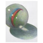 MARBLE IN COLOR PENCIL: REALISM ART flyers