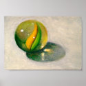 MARBLE IN OIL PASTEL PRINT