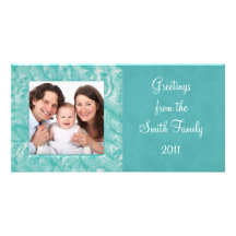 Marble Personalised Photo Card
