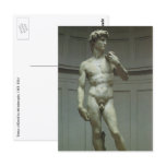 Marble Statue of David by Michelangelo postcards