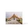 Marble Temple of Gold over Khmer Lion Bangkok Card Postcards