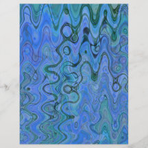 Marbled Blue Waters Full Colour Flyer