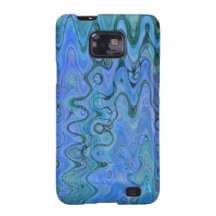 Marbled Blue Waters Samsung Galaxy SII Case