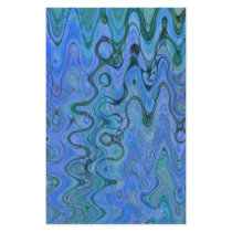 Marbled Blue Waters