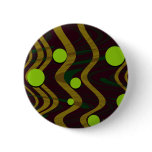 Marbled Gold Green Dot Wave buttons