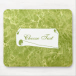 Marbled Green Mouse Pads