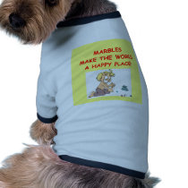 marbles dog tee shirt