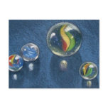 MARBLES IN COLOR PENCIL