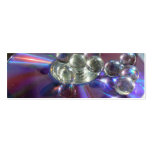 Marbles on CD Bookmark Business Cards