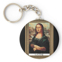 Marcel Duchamp LHOOQ Keychain