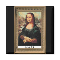 Marcel Duchamp LHOOQ Magnet