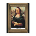 Marcel Duchamp LHOOQ Postcard
