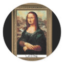 Marcel Duchamp LHOOQ stickers