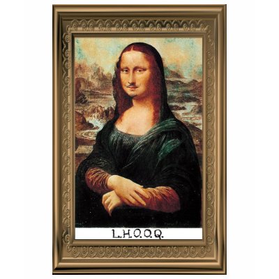Marcel Duchamp LHOOQ T-shirt by nuclearswan