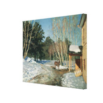 March, 1895 canvas prints