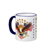 March 2012 Patriotic Calendar Mug Please See Notes