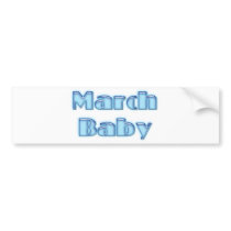 March Baby Bumper Sticker