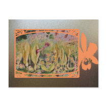 march calendar postcard