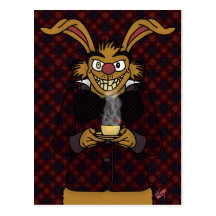 March Hare Postcard
