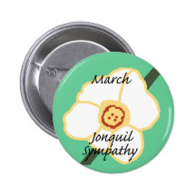 March Jonquil Sympathy button