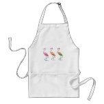 March of the Tropical Flamingos Apron