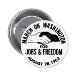 March on Washington 1963 Pinback Buttons