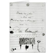 Marche des Gardes du Franc Comte' Greeting Cards