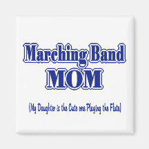 Marching Band Mum/ Flute Magnets