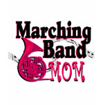 Marching Band Mum t-shirts