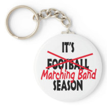 Marching Band Season / Red Keychain