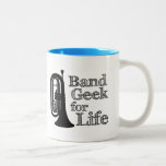 Marching Baritone Band Geek Coffee Mug