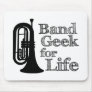 Marching Baritone Band Geek Mouse Pad