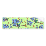 Marching Peacock collage bumper stickers