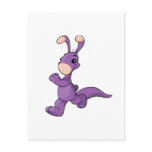 Marching purple Blumaroo postcards