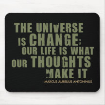 Marcus Aurelius Antoninus Quote Mousepads