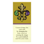 Mardi Fleur de Gras Custom Rack Cards