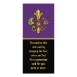 Mardi Fleur de Gras Full Colour Rack Card
