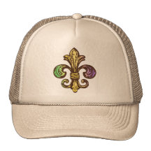 Mardi Fleur de Gras Mesh Hats