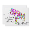 Mardi Gras 2010 Got Beads invitations